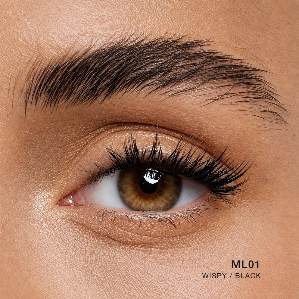 individual wispy lash clusters
